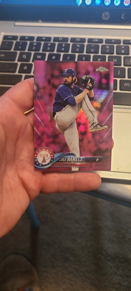 Cole Hamels Baseball Card 