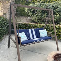 Backyard swing