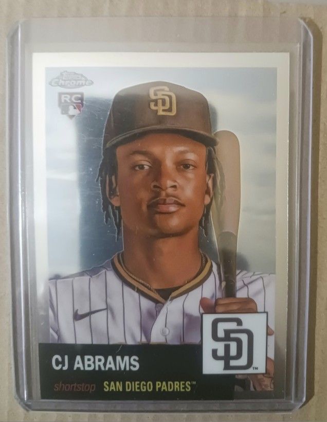 Super Nice C.J. Abrams Rookie Card In MINT CONDITION