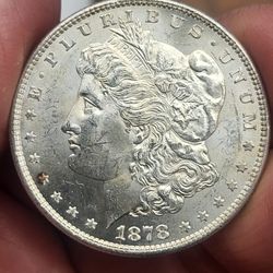 1878 S MORGAN SILVER DOLLAR COIN