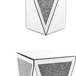 Glass Coffee Table And End Table 