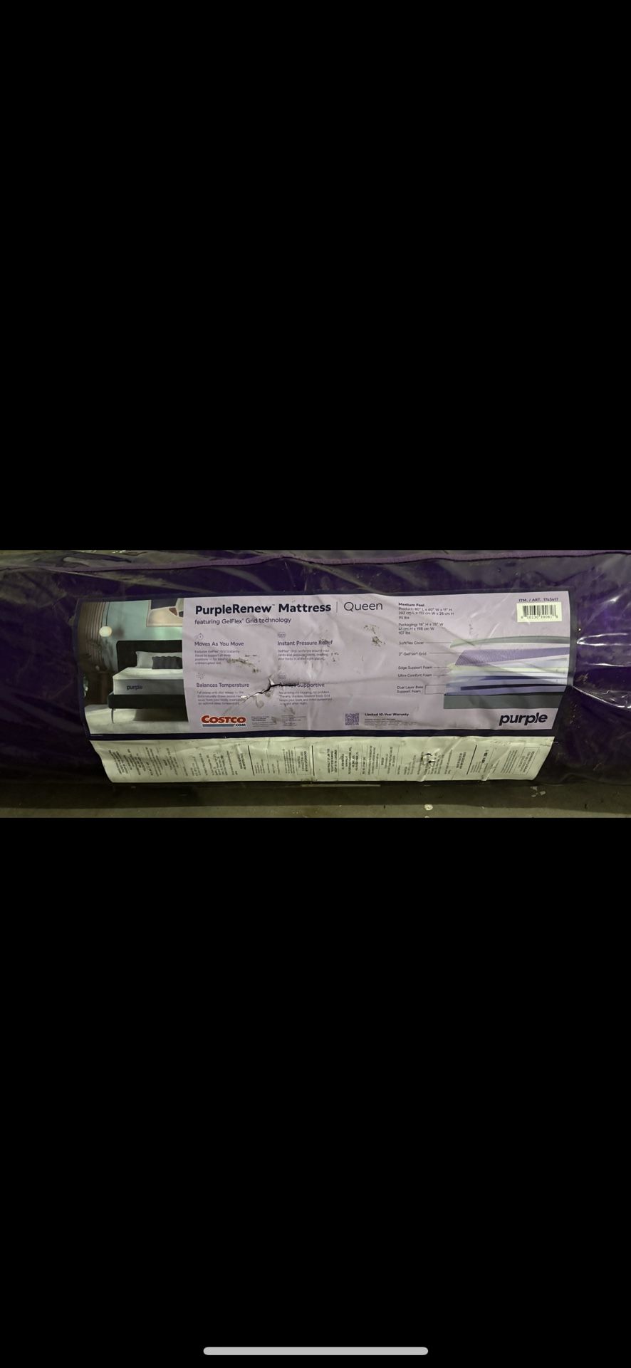 Queen Purple Renew Mattress