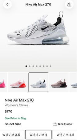 Women’s Nike air max 270