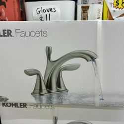 Kohler Willamette centerset bathroom sink faucet