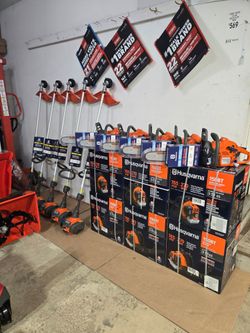Outdoor power Equipment.  ALL NEW  UNITS