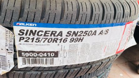 215/70R 16 brand new tires