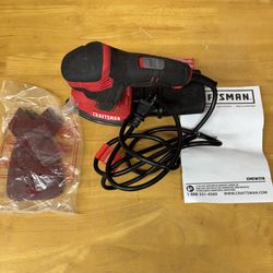 CRAFTSMAN 120-Volt 1.2 -Amp Detail Sander with Dust Management