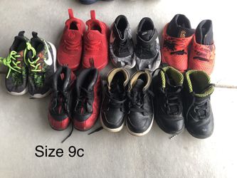 Jordan’s, Nike, Converse, Vans, Etc (kids)