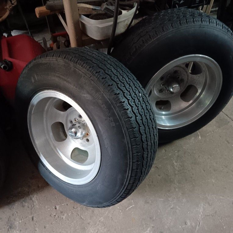 Slotted 15x8.5 Slot SS Ansen Wheels 5x4.75 Camaro Chevelle Buick Pontiac 5x120 Torque thrust