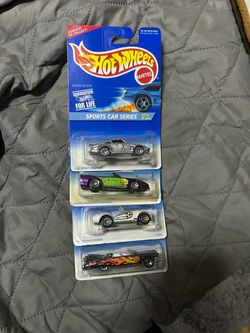 Hot Wheels Sports Car Series 4-Pack