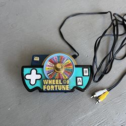 Original 2005 Wheel of Fortune Plug & Play TV Game Jakks Pacific Tested & Works_ 