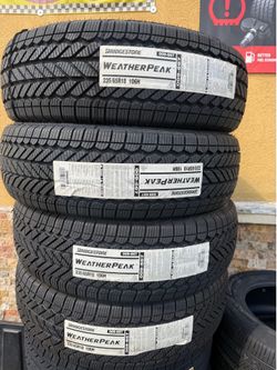235/65/18 BRIDGESTONE WEATHER 4 NEW TIRES INSTALLED ✅ INSTALADAS ✅