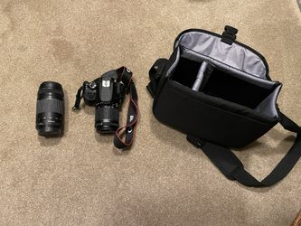 Canon DS126441 SLR Camera And Lens