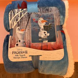 Frozen 2 Olaf Blanket 