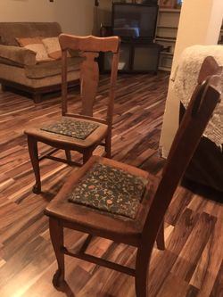 2 Matching Antique Chairs