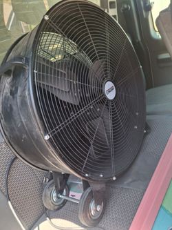 24" shop fan