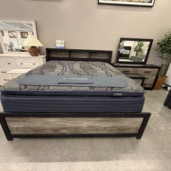 4 PC KING BEDROOM SET 