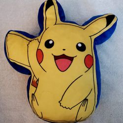 Pokémon Pikachu 12" Plush Toy Pillow "Thumbs Up"