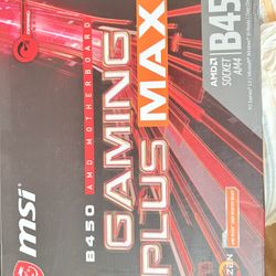 MSI B450 GAMING PLUS MAX