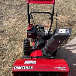 Craftsman Snow Blower- 5.5hp/24”