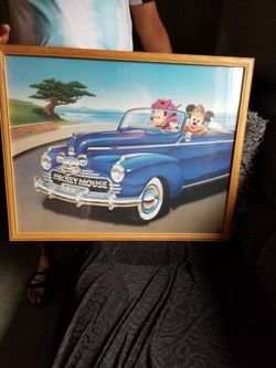 Cuadro Micky y minnie mause hermoso
