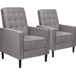 Four Living Rooms Chairs (willing to sell as two groups of two)