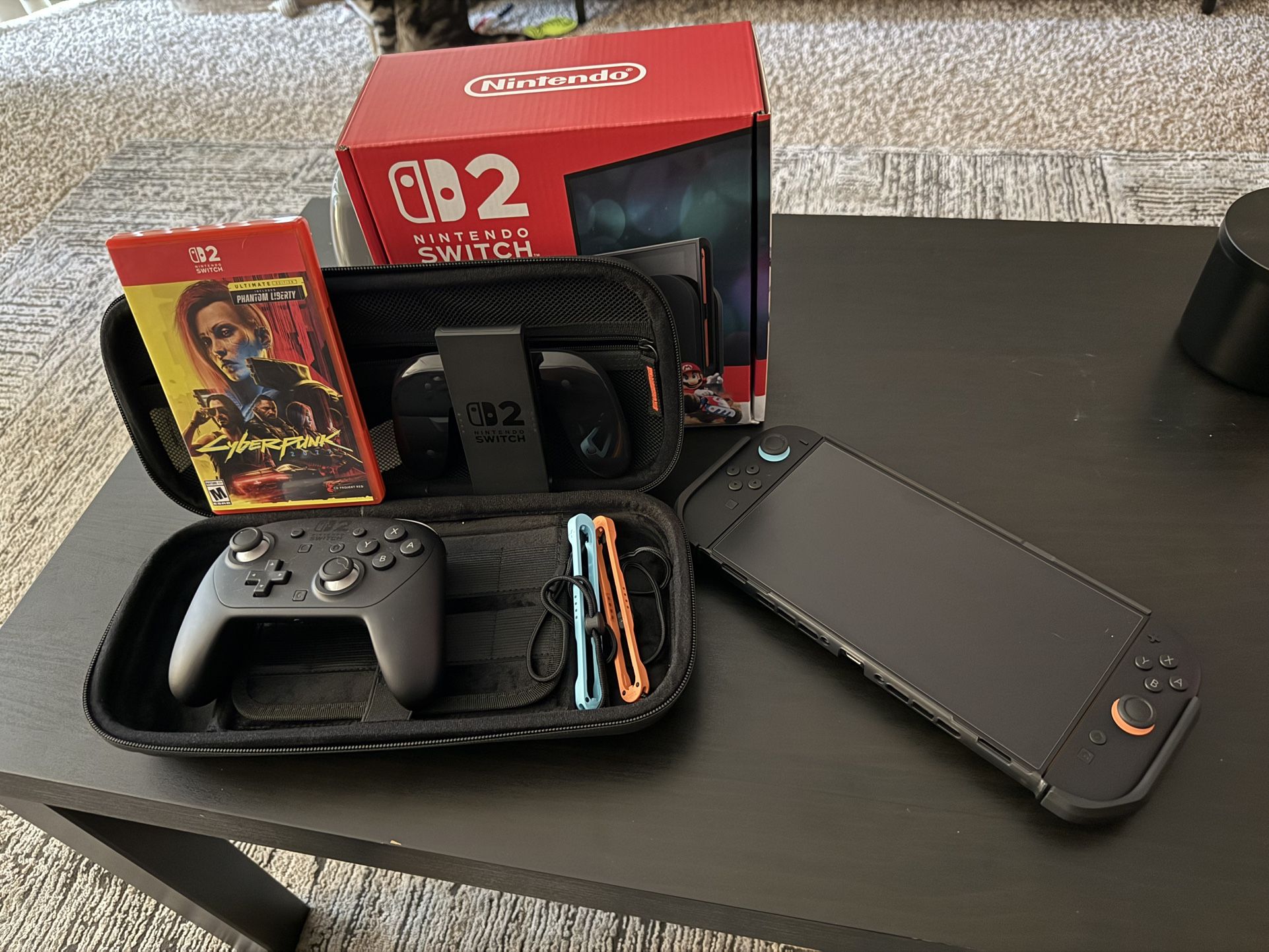Nintendo Switch 2 Bundle - Pro Controller, Cyberpunk 2077, Console