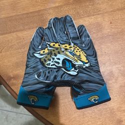 NFL Jacksonville Jaguars Gloves  Size M 