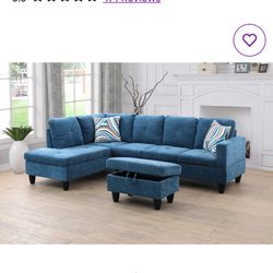 Blue Sofa