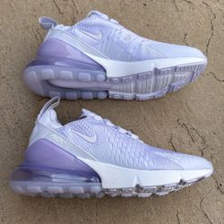 New Nike Air Max 270 Amethyst Tint Shoes Women’s 6.5, Youth 5y