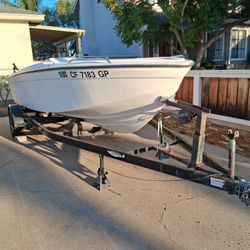 18ft Sea Swirl Mercruiser 898 Open Bow Boat