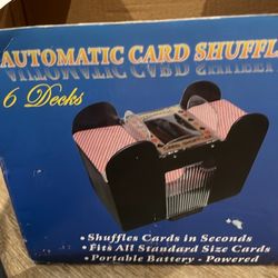 Electric card Shuffler