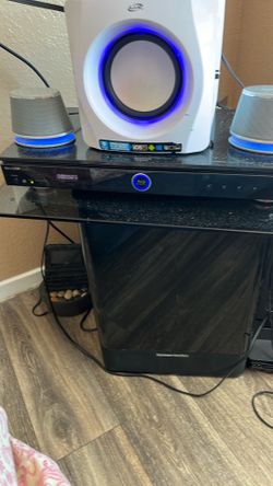 SHARP AUQOS  TV AND BLUE RAY PLAYER