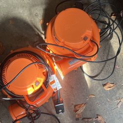 2 Banzai Bounce House / Water Slide Blowers 