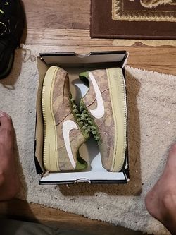 Nike Air Force 1 Camo Low-Top Sneakers