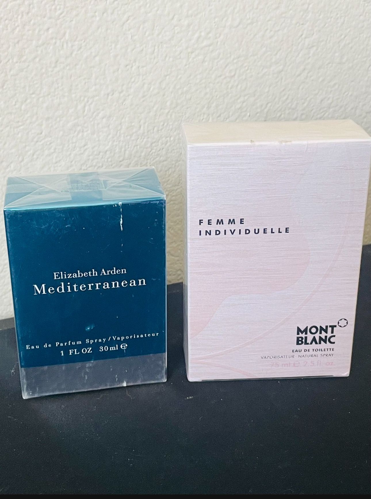 Perfumes Mont Blanc And Elizabeth Arden