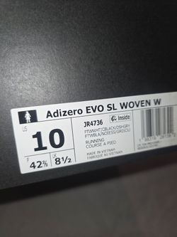ADIDAS ADIZERO EVL SL WOVEN W.