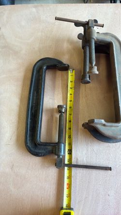 Four sea clamps