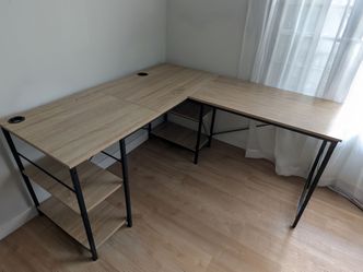 L shaped desk