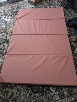 2 x pink exercise pads.