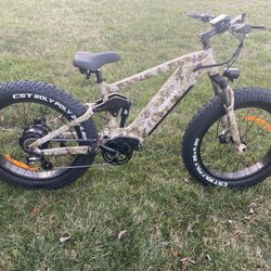 Himiway Cobra Full Suspension Softail Electric Bike Mountain Bicycle