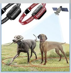 Brand new Wireless Dog Fence for 2 Dogs, GPS Wireless Dog Collar with 3 Warning Modes, Pet Containment System with AI Smart Signal, Range 65ft- 3290ft