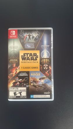 Star Wars Heritage Pack for the Nintendo Switch  7 games in one