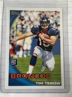 2010 Topps Tim Tebow Rookie Card