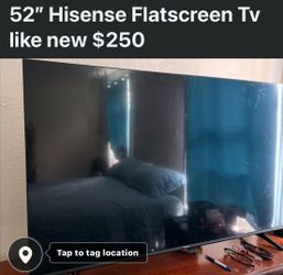 Flatscreen Smart TV 52” Hisense Flatscreen Smart TV