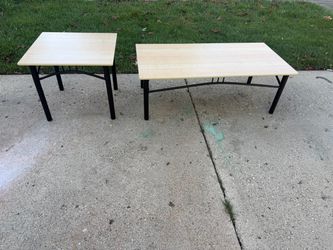 Coffee table and side table