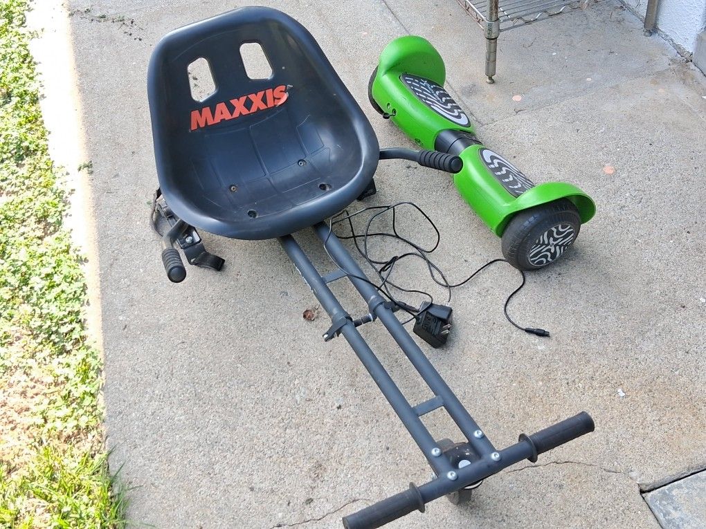 Hoverboard go cart