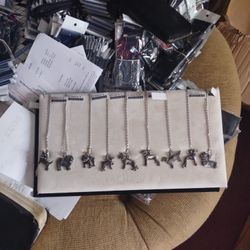 Lauren Spencer Dog Necklaces Pins 