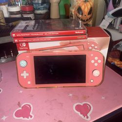 Nintendo Switch Lite Coral 