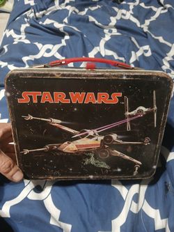 STAR WARS METAL LUNCHBOX AND THERMOS